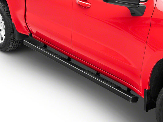 Barricade T4 Side Step Bars; Black (19-25 Silverado 1500 Crew Cab)