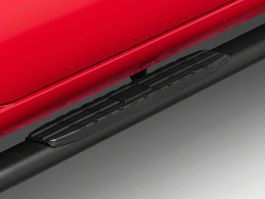 Barricade PNC Side Step Bars; Textured Black (19-25 Silverado 1500 Crew Cab)