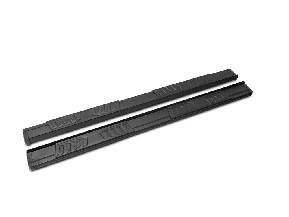 Barricade S6 Running Boards; Black (19-25 Silverado 1500 Crew Cab)