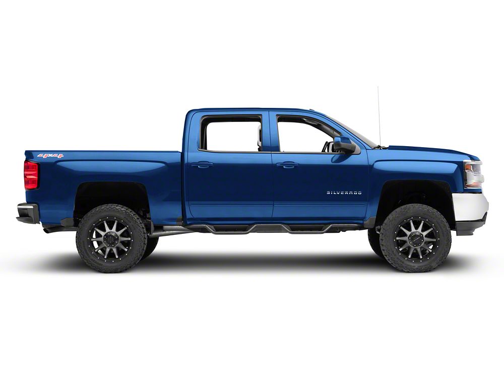 Barricade HD Drop Side Step Bars (07-18 Silverado 1500 Crew Cab)