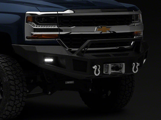 Barricade HD Winch Front Bumper with LED Lighting (16-18 Silverado 1500)