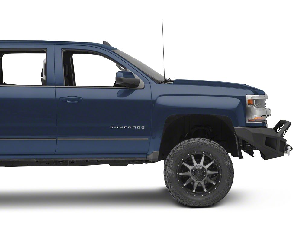 Barricade HD Winch Front Bumper with LED Lighting (16-18 Silverado 1500)