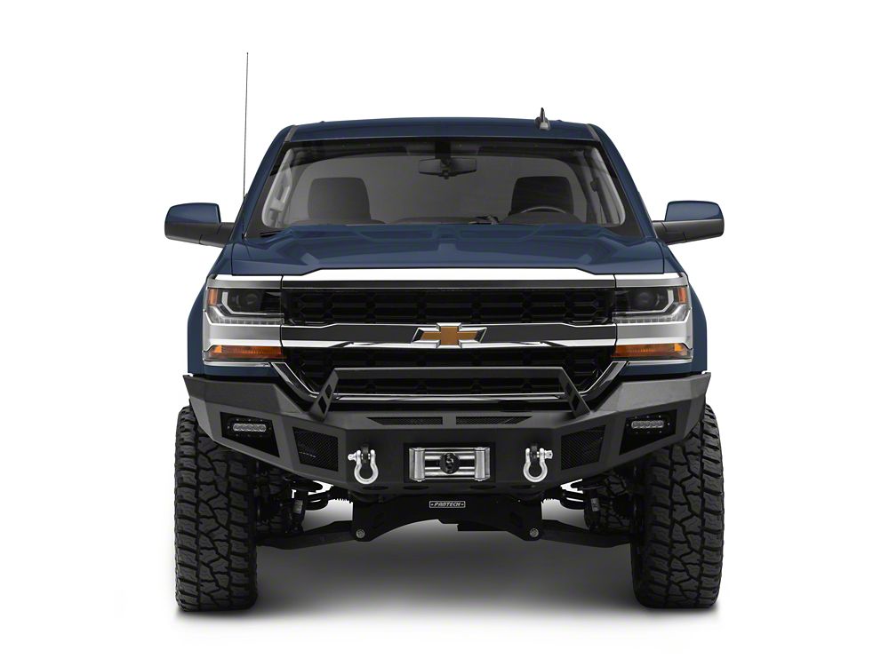 Barricade HD Winch Front Bumper with LED Lighting (16-18 Silverado 1500)