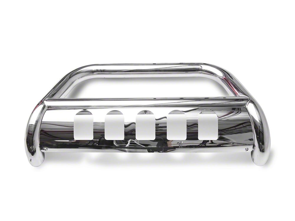 Barricade 3-Inch Bull Bar; Stainless Steel (19-25 Silverado 1500, Excluding ZR2)