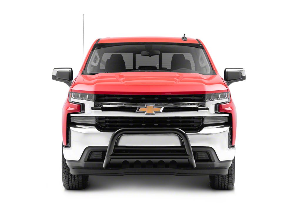 Barricade 3-Inch Bull Bar; Black (19-25 Silverado 1500, Excluding ZR2)
