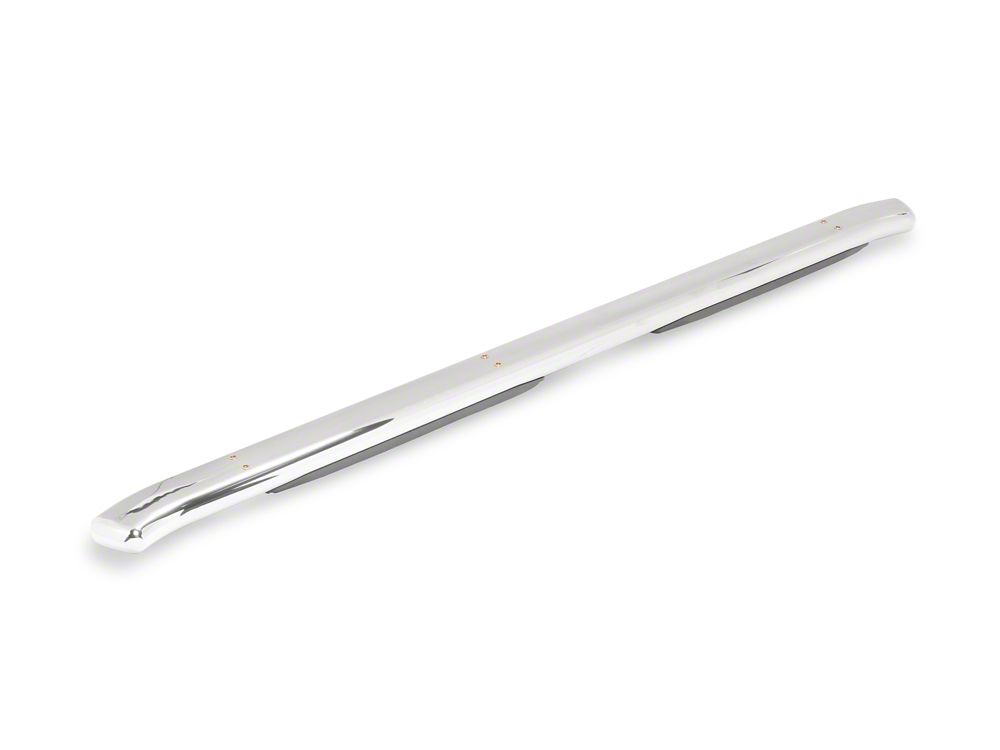 Barricade PNC Side Step Bars; Stainless Steel (19-25 Silverado 1500 Double Cab)
