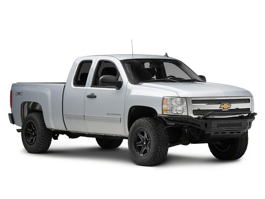 Barricade Pre-Runner Front Bumper with Skid Plate (07-13 Silverado 1500)