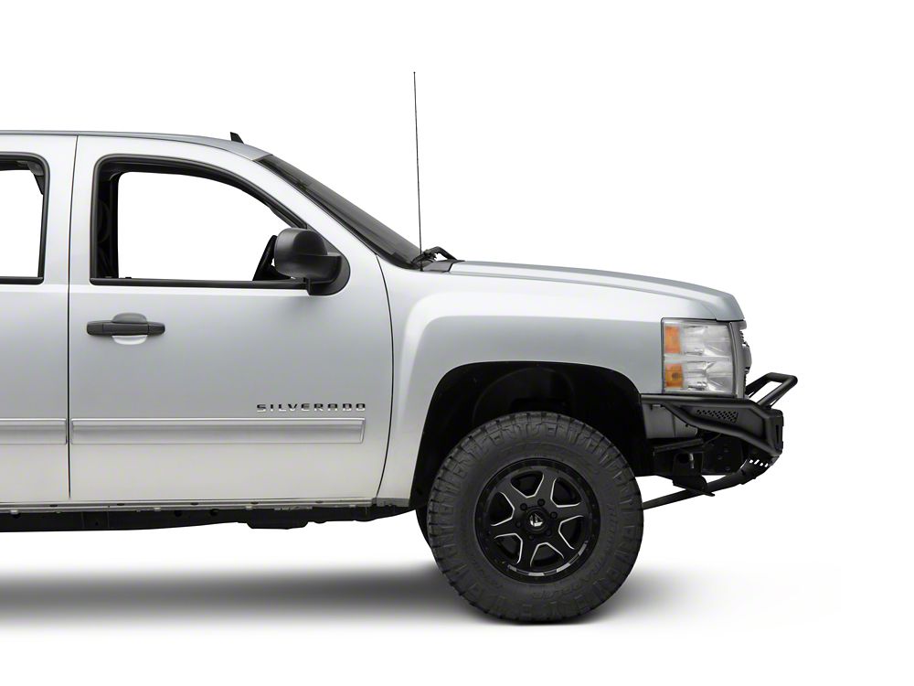 Barricade Pre-Runner Front Bumper with Skid Plate (07-13 Silverado 1500)