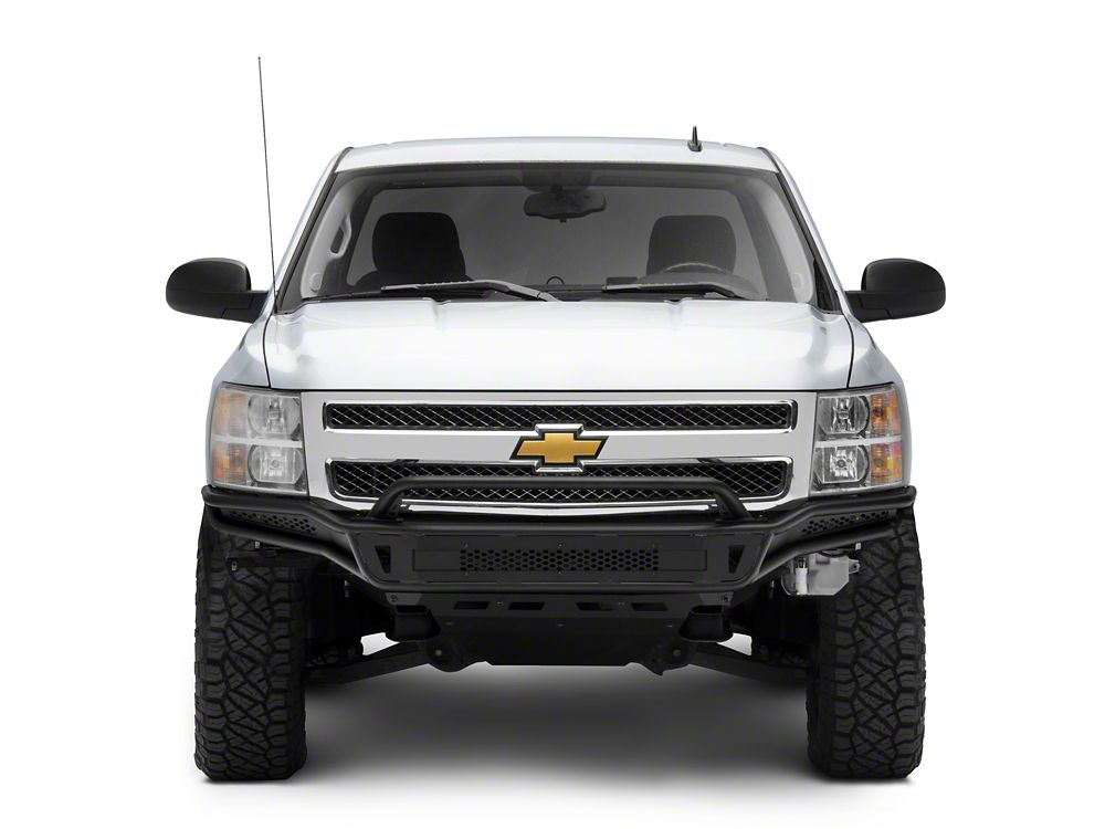 Barricade Pre-Runner Front Bumper with Skid Plate (07-13 Silverado 1500)