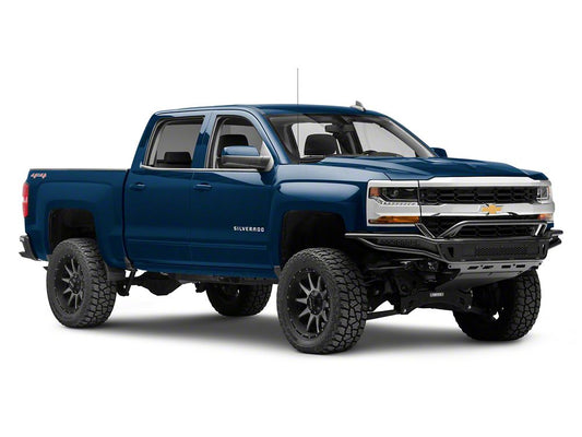 Barricade Pre-Runner Front Bumper with Skid Plate (16-18 Silverado 1500)