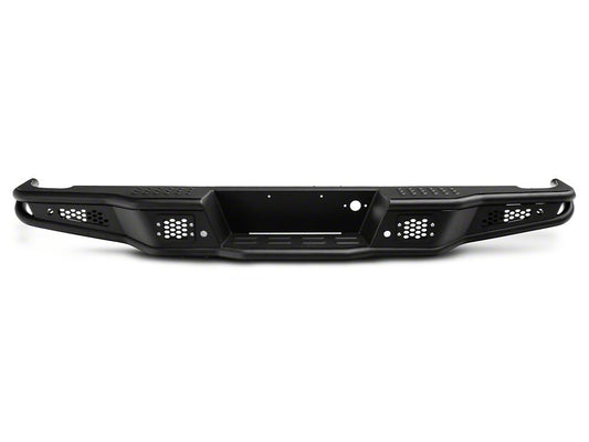 Barricade Pre-Runner Rear Bumper with LED Fog Lights (07-18 Silverado 1500)