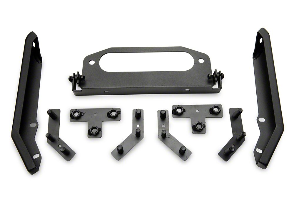 Barricade HD Stubby Front Bumper with Winch Mount (19-21 Silverado 1500)