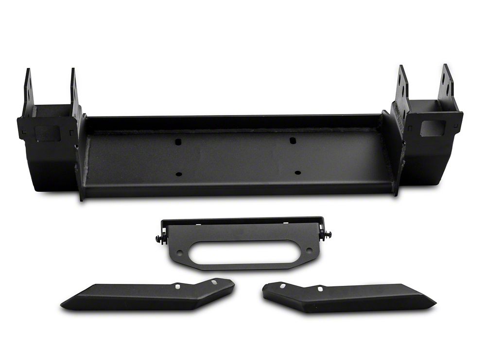 Barricade HD Stubby Front Bumper with Winch Mount and 20-Inch Single Row LED Light Bar (19-21 Silverado 1500, Excluding Diesel)