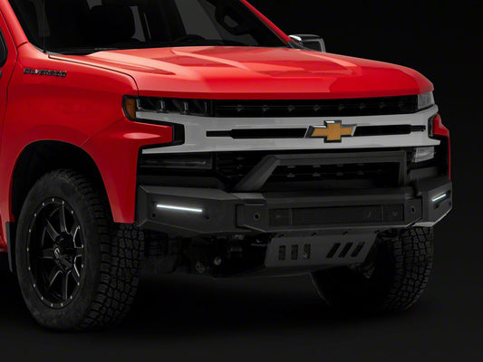 Barricade Extreme HD Modular Front Bumper with LED DRL, Skid Plate and Over Rider Hoop (19-21 Silverado 1500)
