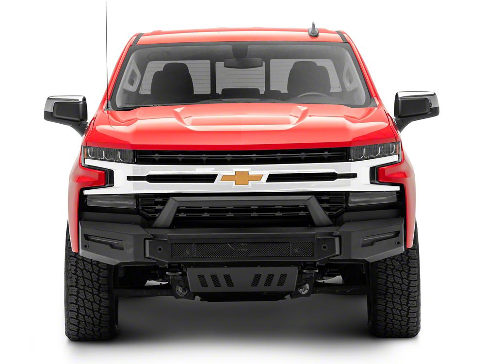 Barricade Extreme HD Modular Front Bumper with LED DRL, Skid Plate and Over Rider Hoop (19-21 Silverado 1500)