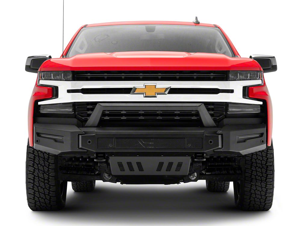 Barricade Extreme HD Modular Front Bumper with LED DRL, Skid Plate and Over Rider Hoop (19-21 Silverado 1500)