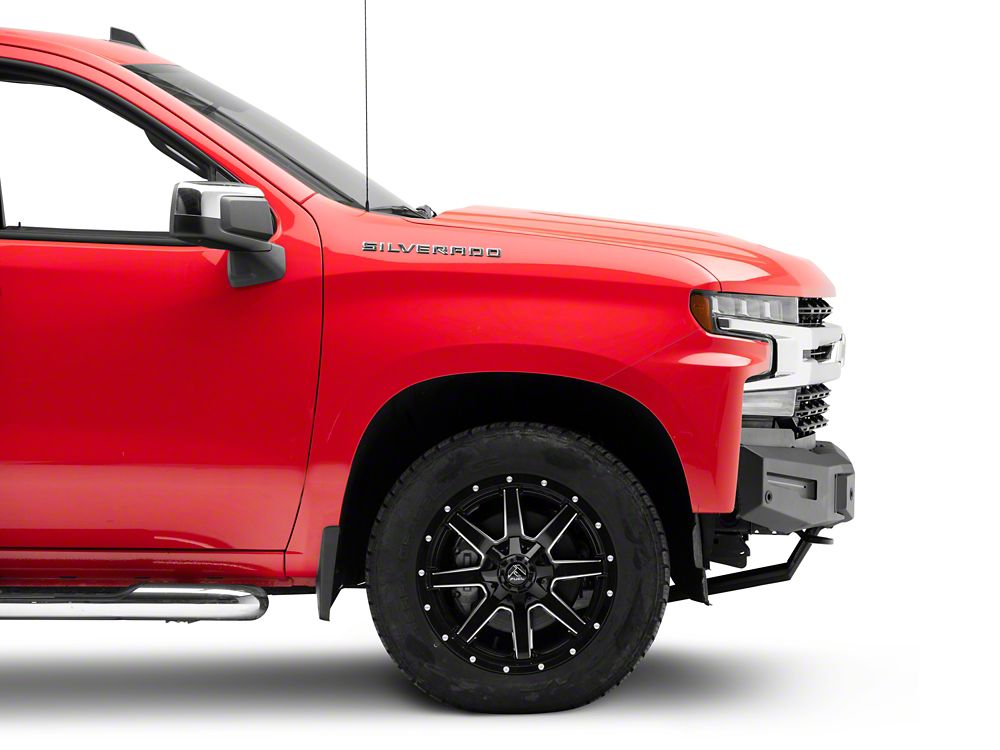 Barricade Extreme HD Modular Front Bumper with LED DRL and Skid Plate (19-21 Silverado 1500)