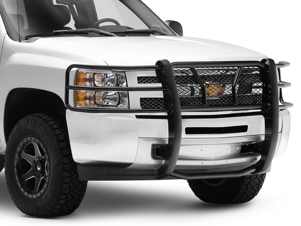 Barricade Modular Extreme HD Grille Guard; Black (07-13 Silverado 1500)