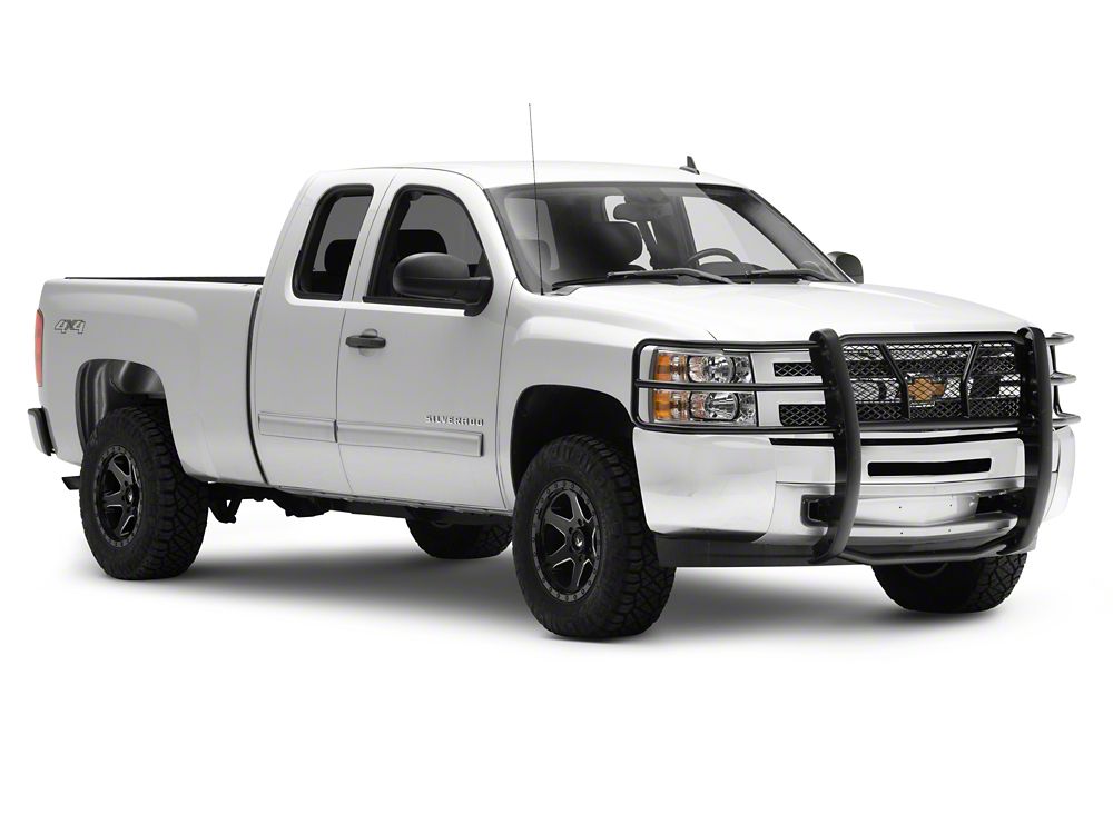 Barricade Modular Extreme HD Grille Guard; Black (07-13 Silverado 1500)