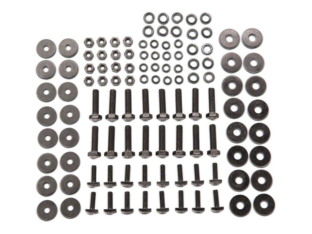 Barricade Replacement Running Board Hardware Kit for S112498 Only (19-25 Silverado 1500 Double Cab)