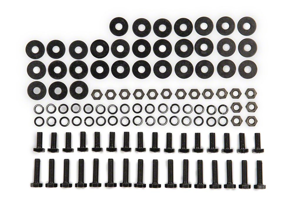 Barricade Replacement Side Step Bar Hardware Kit for S112206 Only (19-25 Silverado 1500 Crew Cab)