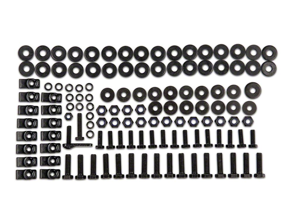 Barricade Replacement Side Step Bar Hardware Kit for S112213 Only (07-18 Silverado 1500 Crew Cab)