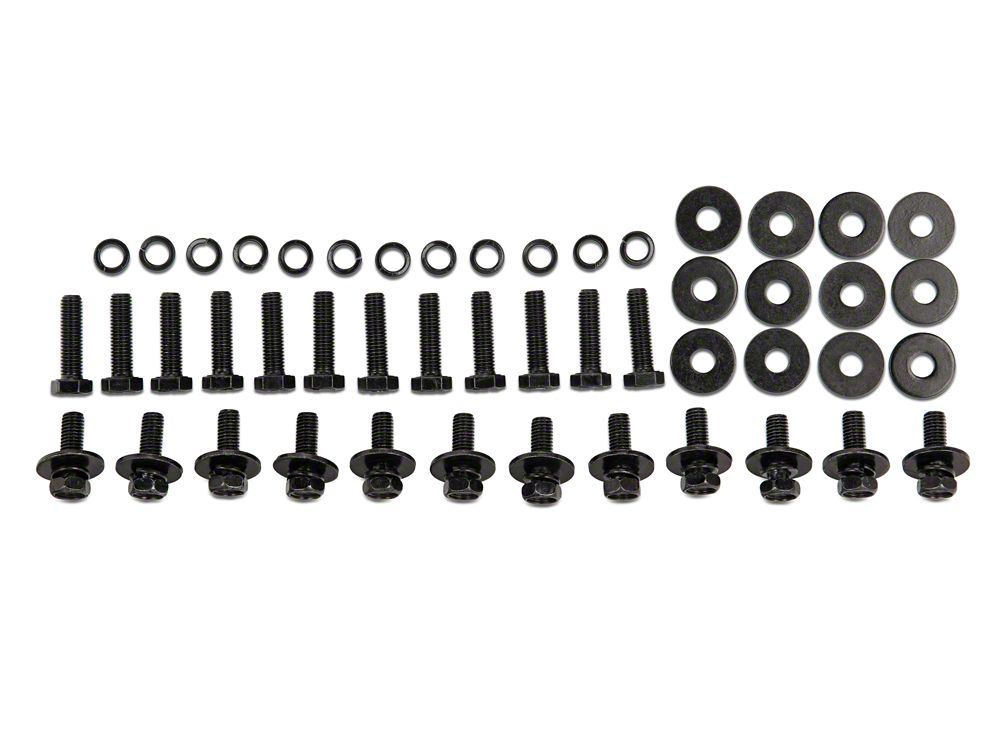 Barricade Replacement Side Step Bar Hardware Kit for S112489 Only (19-25 Silverado 1500 Double Cab)