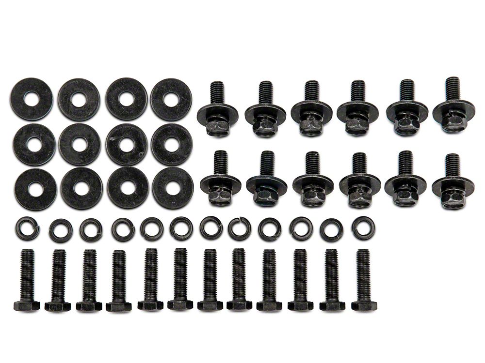 Barricade Replacement Side Step Bar Hardware Kit for S112494 Only (19-25 Silverado 1500 Double Cab)
