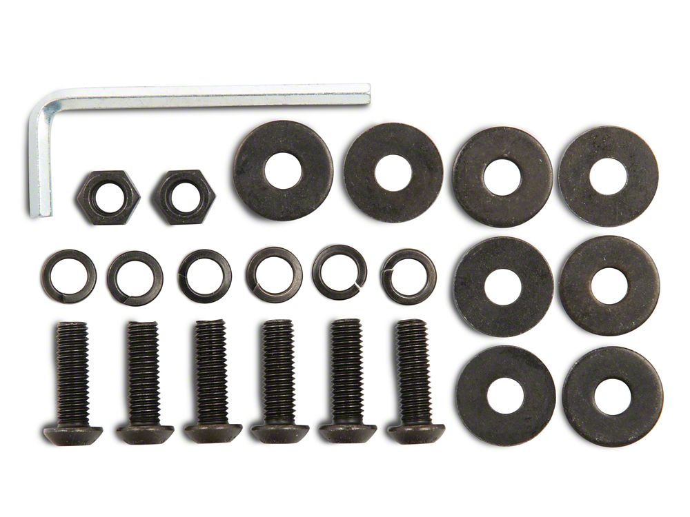 Barricade Replacement Skid Plate Hardware Kit for S112216 and S112575 Only (14-18 Silverado 1500)
