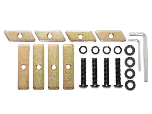 Barricade Replacement Bed Rail Hardware Kit for S101537-A Only (07-13 Silverado 1500 w/ 5.80-Foot Short Box)