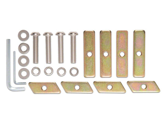 Barricade Replacement Bed Rail Hardware Kit for S109158-B Only (99-06 Silverado 1500 w/ 8-Foot Long Box)