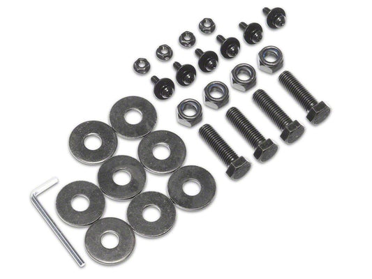 Barricade Replacement Bumper Hardware Kit for S112577 Only (19-25 Silverado 1500)
