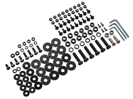 Barricade Replacement Bumper Hardware Kit for S128991 Only (19-21 Silverado 1500, Excluding Diesel)