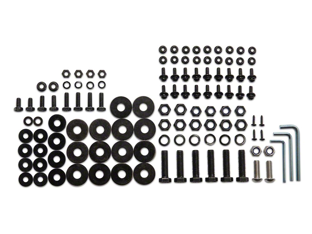 Barricade Replacement Bumper Hardware Kit for S128991 Only (19-21 Silverado 1500, Excluding Diesel)