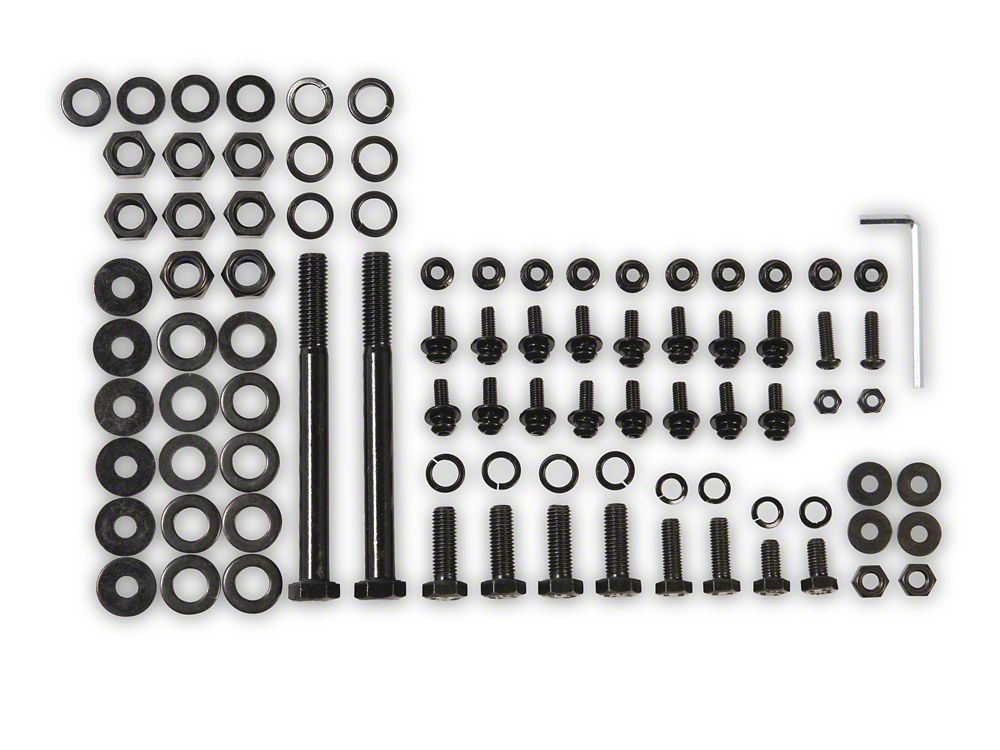 Barricade Replacement Bumper Hardware Kit for S143369 Only (16-18 Silverado 1500)
