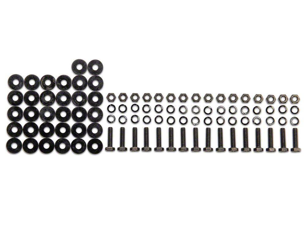 Barricade Replacement Running Board Hardware Kit for S116884 Only (19-25 Silverado 1500 Crew Cab)