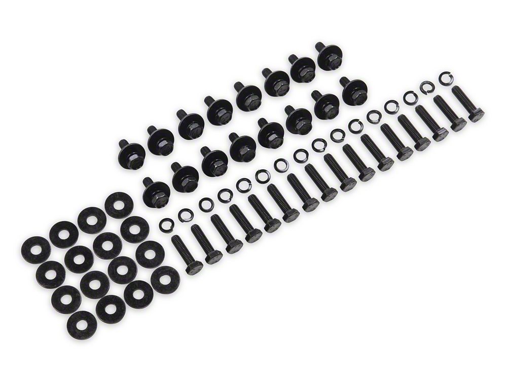 Barricade Replacement Side Step Bar Hardware Kit for S113891 Only (19-25 Silverado 1500 Crew Cab)
