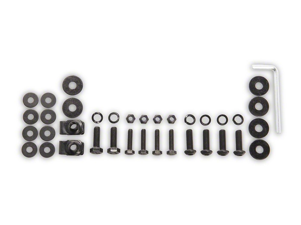 Barricade Replacement Skid Plate Hardware Kit for S141901 Only (19-21 Silverado 1500)