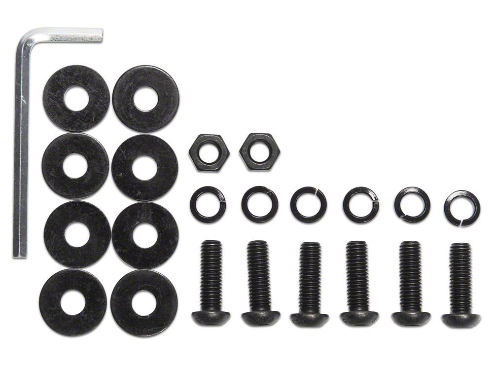Barricade Replacement Skid Plate Hardware Kit for S143370 Only (16-18 Silverado 1500)