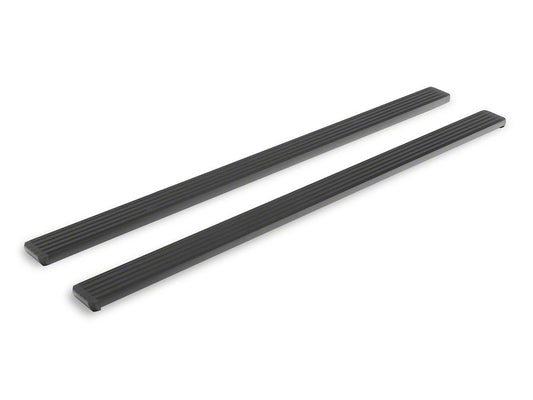 Barricade I4 Running Boards; Textured Black (19-25 Silverado 1500 Double Cab)