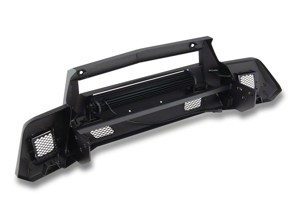 Barricade HD Stubby Front Bumper with 20-Inch Dual Row LED Light Bar (22-25 Silverado 1500, Excluding 2.7L, 3.0L & ZR2)
