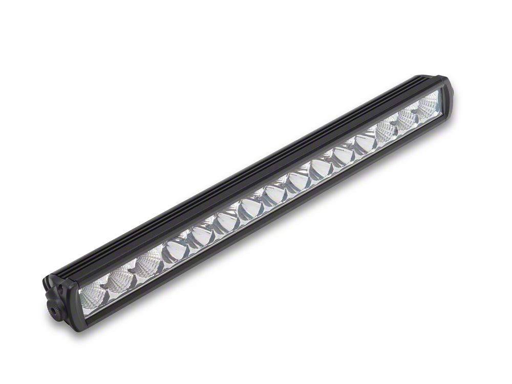 Barricade HD Stubby Front Bumper with Winch Mount and 20-Inch Single Row LED Light Bar (22-25 Silverado 1500, Excluding ZR2)