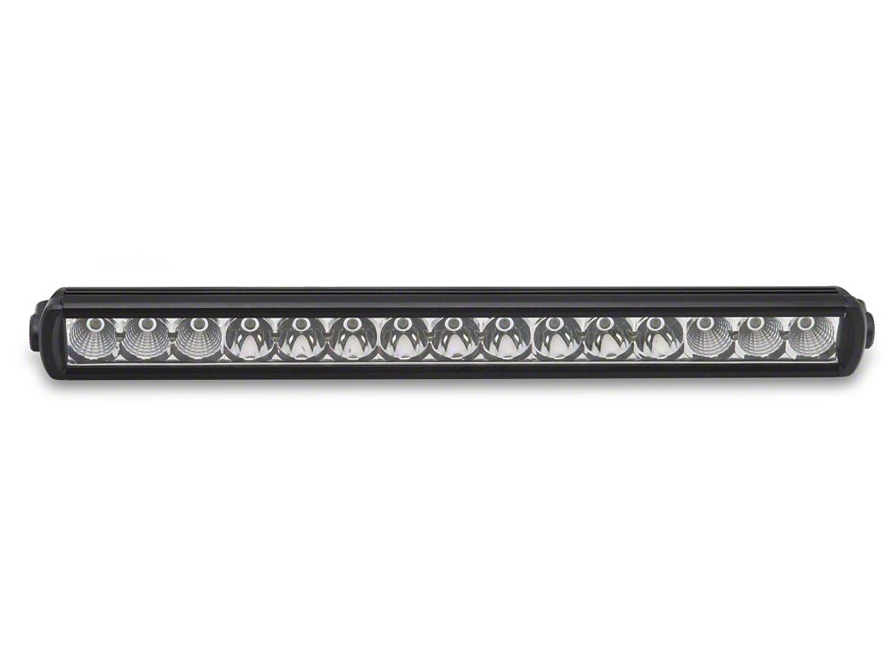 Barricade HD Stubby Front Bumper with Winch Mount and 20-Inch Single Row LED Light Bar (22-25 Silverado 1500, Excluding ZR2)