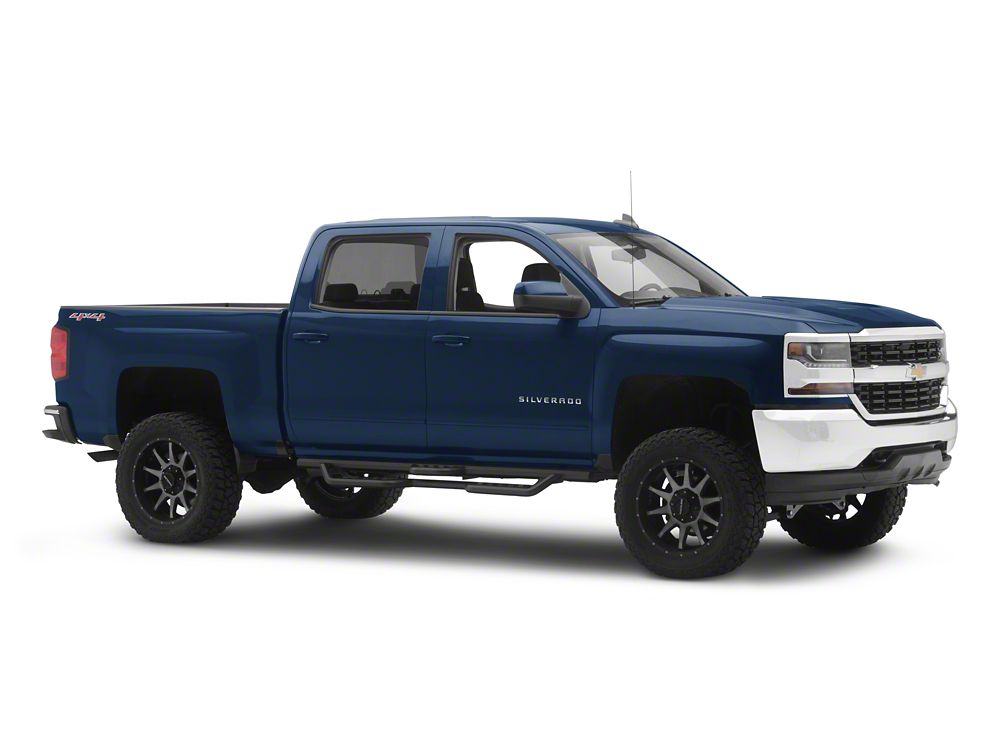 Barricade TCX HD Drop Side Step Bars (07-18 Silverado 1500 Crew Cab)