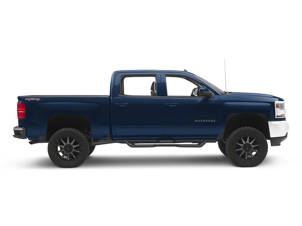 Barricade TCX HD Drop Side Step Bars (07-18 Silverado 1500 Crew Cab)