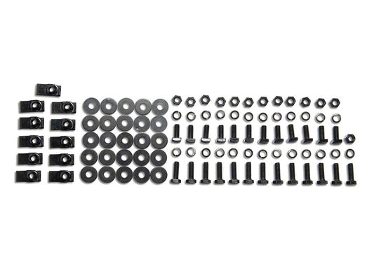 Barricade Replacement Side Step Bar Hardware Kit for S101525 Only (07-18 Silverado 1500 Extended Cab)