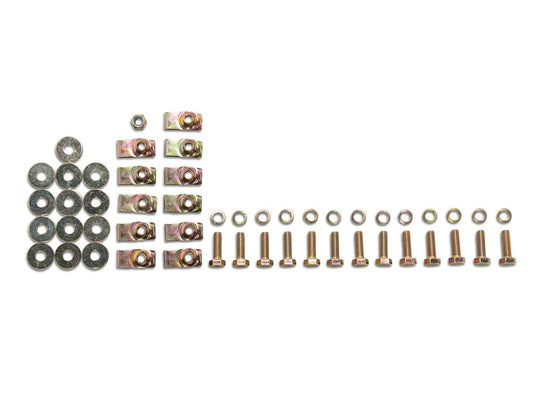 Barricade Replacement Side Step Bar Hardware Kit for S101670 Only (07-18 Silverado 1500 Extended/Double Cab)