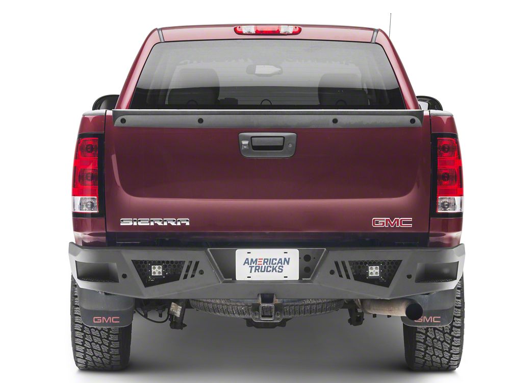 Barricade Extreme HD Rear Bumper with LED Flood Lights (07-18 Sierra 1500)