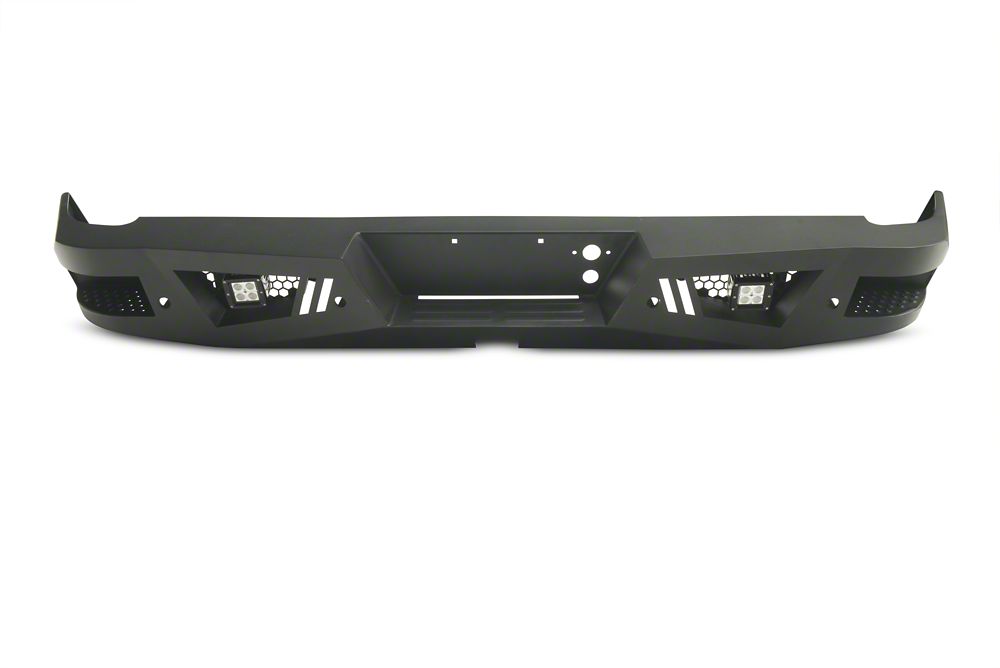 Barricade Extreme HD Rear Bumper with LED Flood Lights (07-18 Sierra 1500)