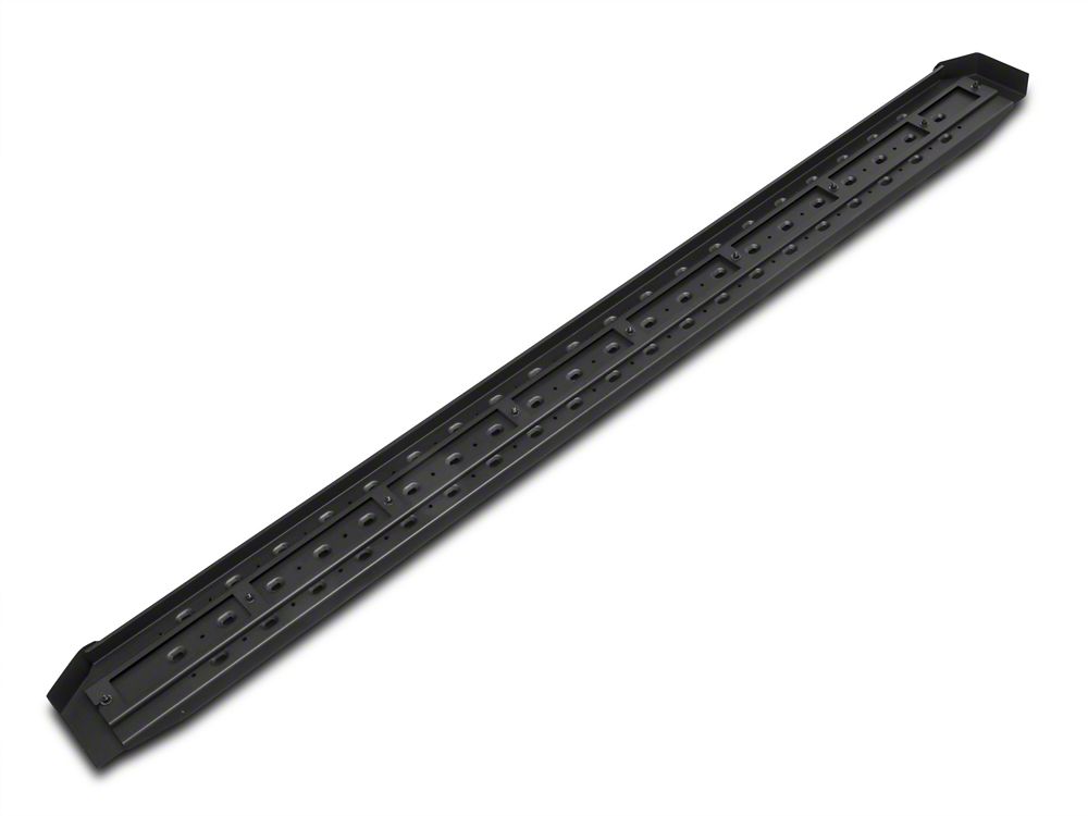 Barricade Rattler Running Boards; Textured Black (14-18 Sierra 1500)
